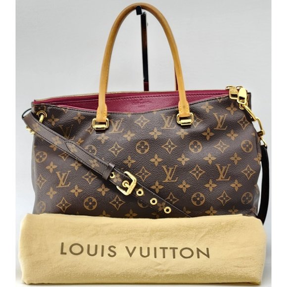 Louis Vuitton Pallas MM Satchel in Monogram Canvas | Excellent Condition - Picture 1 of 8